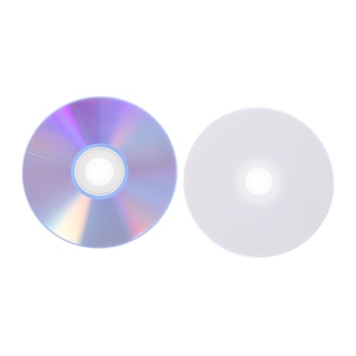 COHEALI 2piezas Disco CD-r Virgen para Almacenamiento CD-r De Música para Grabar Disco CD Grabable para Audio Digital Soporte Grabable para Copia De Seguridad De Datos