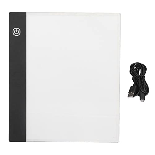 A5 LED Light Box Tracer for Artists - Smart Touch, Acrylic Material, Eye Protected, Stepless Dimming
