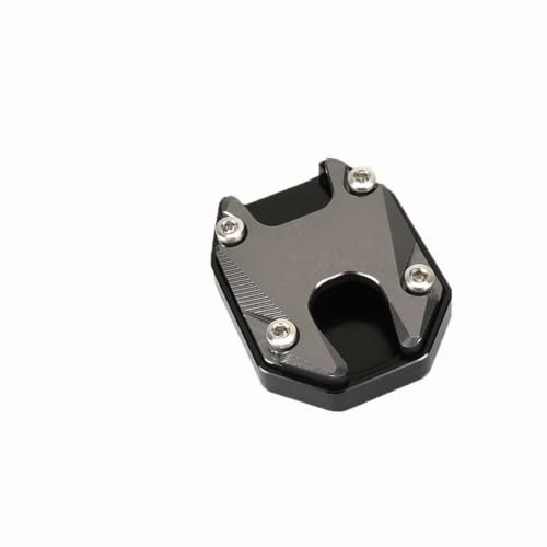 Pied béquille latérale moto Honda Lead 125 plaque extension grise
