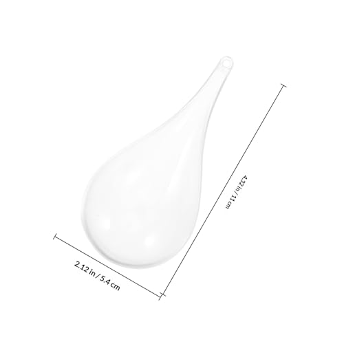 Boules goutte transparentes en plastique resistant pour suspensions interieures