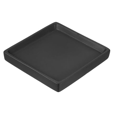 PATIKIL 5-Inch Ceramic Plant Saucer Cover