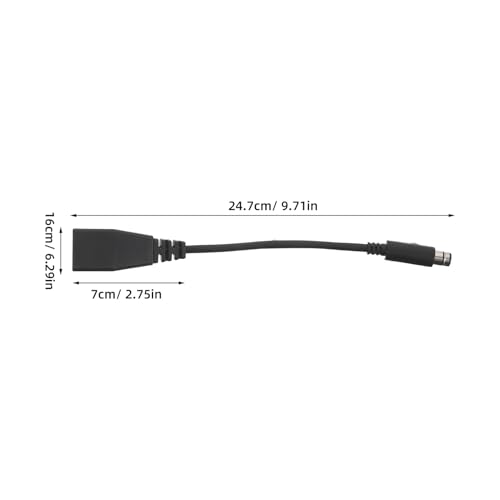 Cable de alimentacion y conversion de potencia GALPADA cable adaptador de corriente continua 2piezas 2