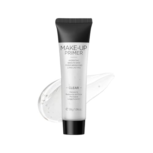 NAOLVE Mattierender Make-up Primer für Porenverblendung & Ölkontrolle – Leichter Teint-Ausgleich mit Langzeit-Hydratation und Seidig-Matter Hauttextur​ (durchsichtig, 30g)
