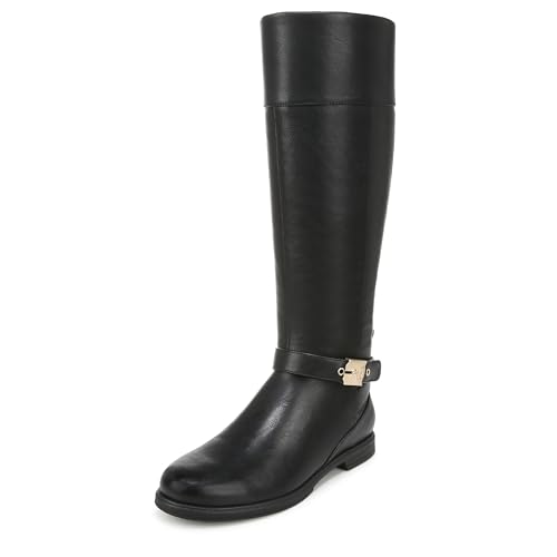 Dr. Scholl's Shoes Women's Hello Rider Knee High Boot Black Smooth 8 M