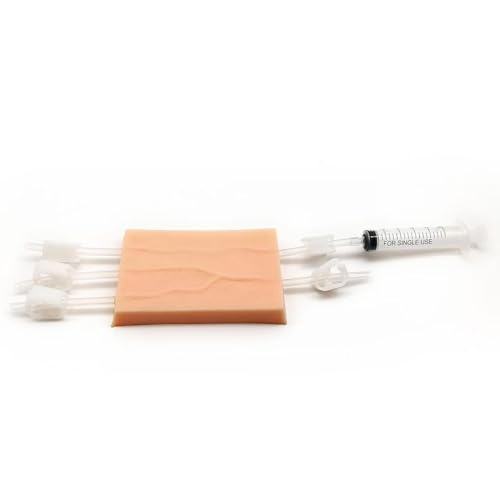 Venipuncture IV Injection Practice pad，Injection Pad-Phlebotomy Practice Pad-Blood Draw Practice Board-Suture Practice Kit-Blood Return，IV Injection Training pad，Phlebotomy School，Phlebotomist