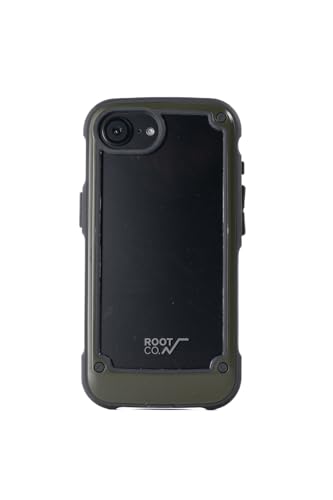 �yROOT CO.�z[iPhone16e/iPhone17e���p]GRAVITY Shock Resist Tough & Basic Case.(�J�[�L)