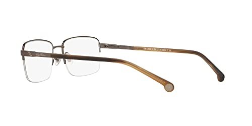 Image of Brooks Brothers mens Bb1044 Rectangular Prescription Eyewear Frames