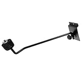 BESTonZON Cymbal Wall Stand Metal Arm Hanging Holder for Displaying Cymbals Sturdy for Home Studio and Drum Kit Use