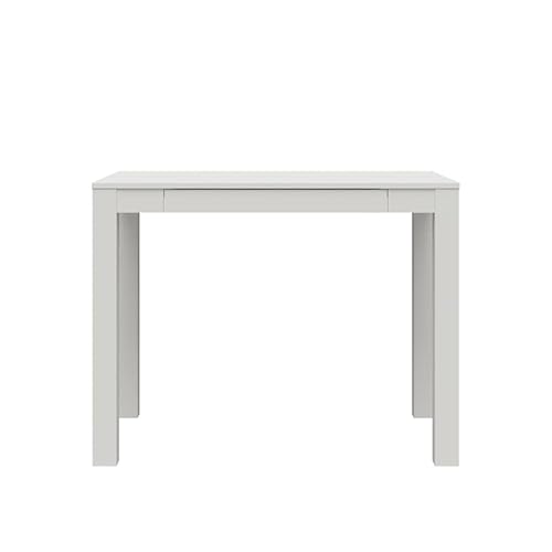 Ameriwood Home Parsons Desk With Drawer, White , 19.7D X 39W X 30H In #TOP7