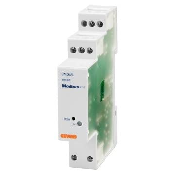 Gewiss GWD6820 interface RS485 Modbus haute performance pour compteurs électriques