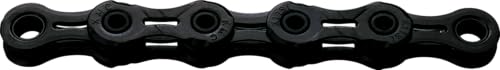 Chaîne KMC DLC11 noire 11v cirée pour éviter l'usure du vélo