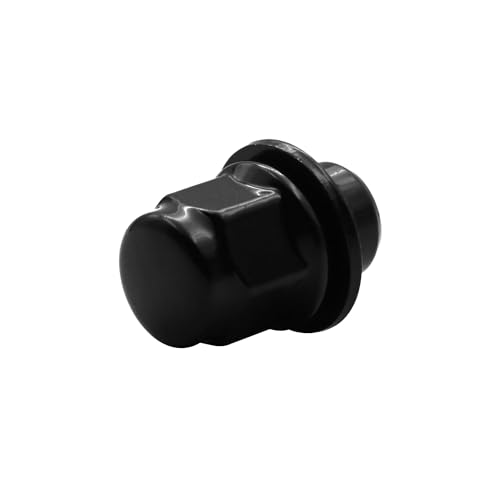 Image of 24pcs M12x1.5 Lug Nuts Hex 13 /16'' (21mm) Black OEM Factory Style Mag Seat Lug Nuts Replacement Compatible with Toyota Lexus Factory Wheels