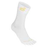 SOLIDEA Calzini Unisex Silk Bamboo Comfy a Compressione Graduata 8/12 mmHg (Bianco, S)