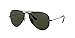 RB3025 Aviator Classic Sunglasses, Black/Green, 58 mm