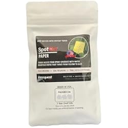 SpotOn Water Sensitive Paper (WSP) for Sprayer Calibration - One Pack of 2x3 Inch Paper - 25 Sheets per Pack - Reduce Waste and Ensure Consistent Application of Spray Droplets - Assess Spray Coverage