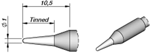 JBC Tools C245041 Soldering Cartridge/Tip Conical 01mm S2