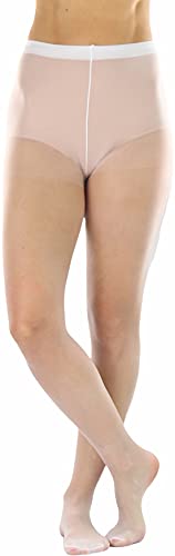 Image of ToBeInStyle Women's Control Top Sheer Footed Pantyhose Hosiery Tights Stockings
