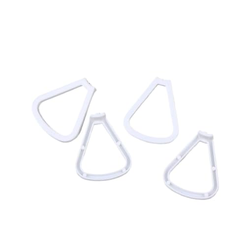Aros protectores de hélice resistentes de plástico: repuestos de calidad en blanco y naranja