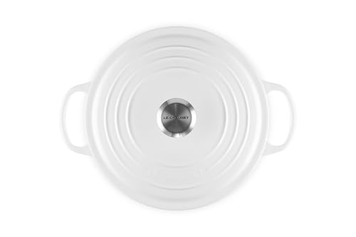 Image of Le Creuset Enameled Cast Iron Signature Deep Round Oven, 6.5 qt., White