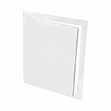 ECOPRO VENT Panel de acceso de metal blanco de 10 x 12 pulgadas. Panel de puerta de eje de servicio. Panel de acceso de pared de fontanería, electricidad, calefacción, alarma para paneles de yeso.