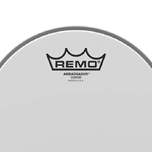 Pele Remo BA-0110-01 de 10 Polegadas Ambassador Porosa