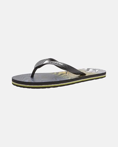Image of Volcom Men's Volcomotion Flip Flop Sandals - Comfort Foam, Water-friendly Thong Sandal