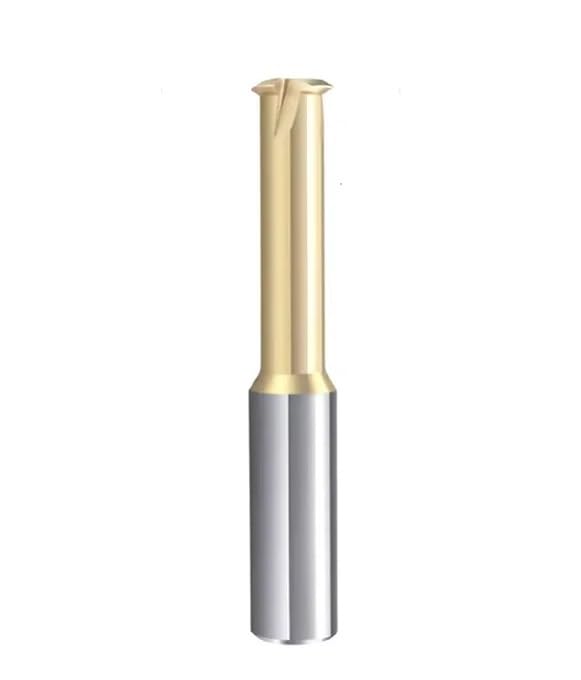1 Stück CNC 55° Maschine Vollhartmetall-Wolframstahl Einzelzahn-Gewindefräser P 0,793,058,27 BSP G PS W 1/4 3/8 Fräser(BSP1l16-28XD6X50L,Alloy)