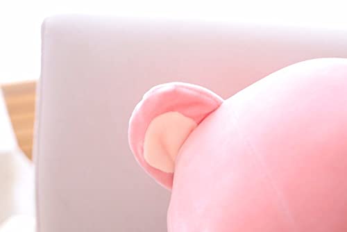 Image of Tickles Super Soft Teddy Stuffed Animal Plush Toy for Kids Birthday Gifts (Color: Pink; Size: 40 cm)