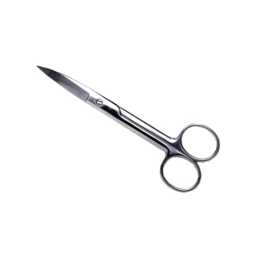SOESFOUFU Professional Makeup Scissors 14cm Stainless Steel Eyebrow Scissors Perfect for Eyelid Tape Eyebrows Durable Portable