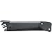 Front Driver & Passenger Side Set of 2 Bumper Cover Support Bracket Mount Pair Replacement for 2004-2008 Ford F150 Pickup Truck 2006-2008 Lincoln Mark LT Black Textured Plastic FO1043132 FO1042132