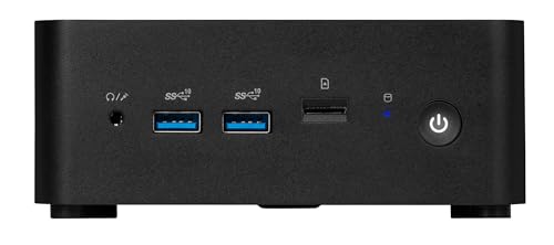 Image of MSI Cubi NUC Desktop, Intel Core 5-1345U, 32GB Memory, 1TB SSD, WiFi 6E, Win 11 Pro, vPro Enterprise, 3 Year Advance Replacement (13MQG-225US)