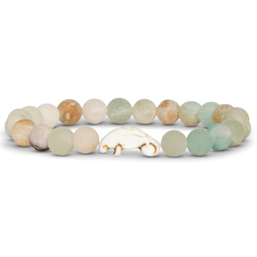 Fahlo Drift Bracelet Manatee Tracking Bracelet Elastic Supports Clearwater Marine Aquarium one Size fits Most for Men and Women (Sky Stone)