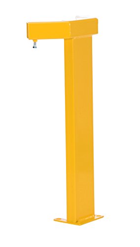 Vestil MG-CP-36-1 Poste de canto de trilho único para sistema de proteção modular, aço, 91 cm de alt