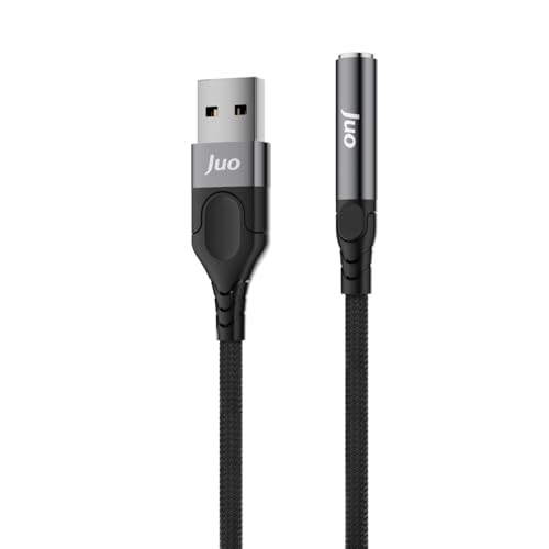 USB-A to 3.5 mm Jack Kulaklık Mikrofon Aux Dönüştürücü Harici Ses Kartı