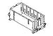 Molex Power Conn Shell Assy - 58721-0010