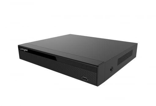 Rear panel of the Longse XVR2008D showing all input and output ports