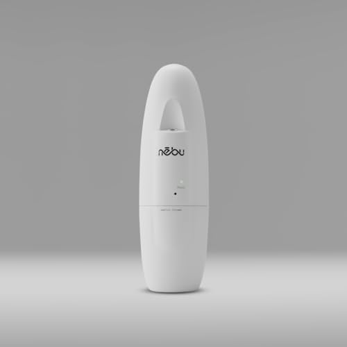 Nebu Luxury NL100 Waterless Scent Diffuser – Home & Office Aromatherapy System – Cold Air Nebulizing Technology Coverage up to 1,000 sq ft Hotel Collection Scent (White)