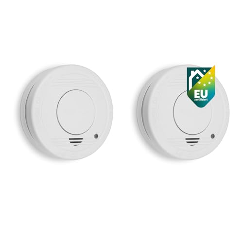 Smartwares Rauchmelder - Optischer Sensor - TÜV geprüft - Auswechselbare Batterie 5 Jahre - Testtaste - 85 dB - FSM-11512 Smartwares Rauchmelder - Optischer Sensor - TÜV geprüft - Auswechselbare Batterie 5 Jahre - Testtaste - 85 dB - FSM-11512