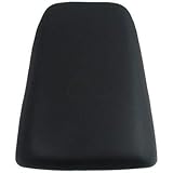 Black Motorcycles Rear Pillion Passenger Cushion Seat Compatible with Suzuki SV650 Suzuki SV1000 2003-2012