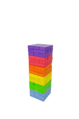 Igroteco Wooden Balance Tower - Skill Game for Teenagers & Adults from 14 Years - Promotes Concentration, Logic & Fun in Group - Image 3