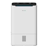 EcoAir DD2 Simple Desiccant Dehumidifier | Electronic Control | 9L/Day | Antibacterial Filter | Economy & Laundry Mode | 6.7Kg | Home Garage Basement Boat | 3 YR Warranty