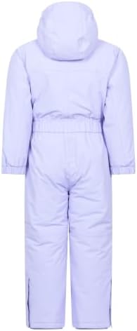 Mountain Warehouse Cloud Kids All in 1 Snowsuit - Waterproof Skisuit Light Purple 3T-4T — view 3