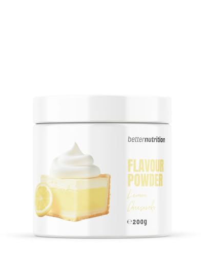Geschmackspulver | Cheesecake Zitrone | kalorienreduziertes Aroma | Flavour Pulver | Premium Flavor Powder | kalorienreduziertes Aroma | Flavour Powder Zero 200g | better nutrition