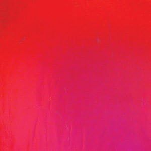 4 inch X 4 inch Dichroic Candy Apple Red On Thin Black Glass - 90 Coe