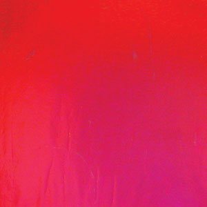 4 inch X 4 inch Dichroic Candy Apple Red On Thin Black Glass - 90 Coe