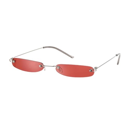 Petites lunettes de soleil unisexes monture alliage de luxe verres UV400