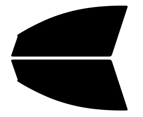 True Line Automotive Precut Auto Window Tint Compatible with Tesla Model Y SUV 2020-2023 - 20% Front Sides Only - Front Car Window Tint - Window Tint for Cars - Ceramic Window Tint Kit