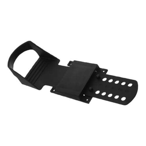 Toyvian Pedales para máquina de Remo. Equipamiento de Fitness Pedal de Remo Accesorios de Fitness Reemplazo de Pedal Pedales de Repuesto Pedales de máquina de Remo el plastico Black