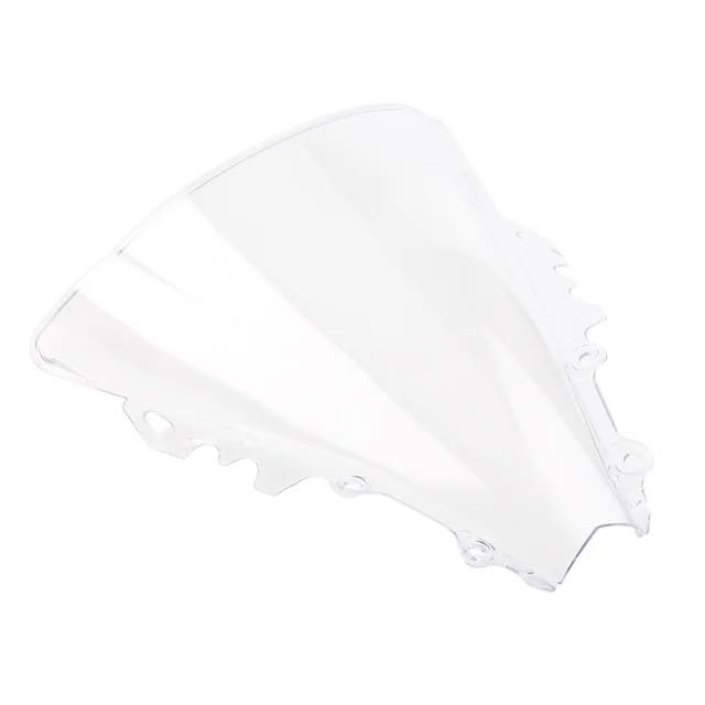 Bulle double bulle YZF R6 2006 2007 en plastique ABS haute densité transparent pour moto