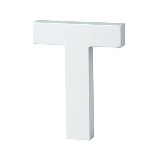 5 9 L X4 5 H X0 8 W 15x11 5x2cm Wall Letters Marquee Alphabet T Wood Wooden Number Diy Block Words Sign Hanging Decor Letter For Home Bedroom Office Wedding Party Decor White Buy Online In Fiji At